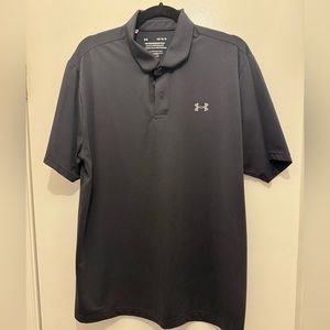 Under Armour Black Performance polo shirt